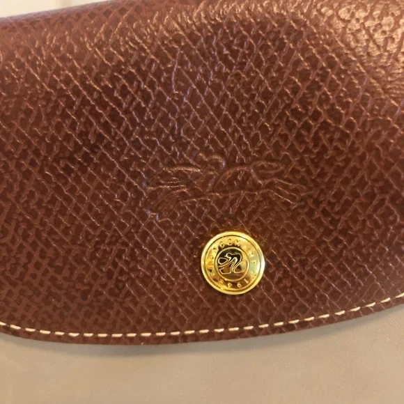 Longchamp Lepilage Tan Canvas Tote - Picture 4 of 8